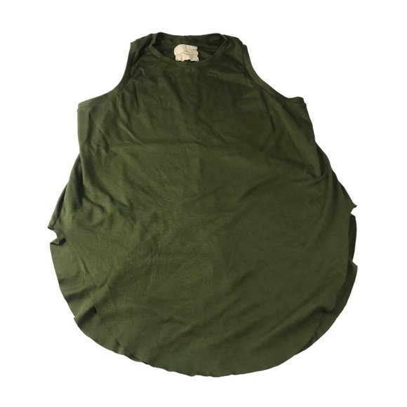 HOIBO Sleeveless Tank Top Size Women's Medium Olive Green Round Neck Toronto, CA - Picture 4 of 14
